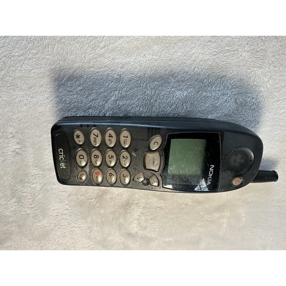 Vintage Nokia 5170 Cell Phone Black Vintage Battery Untested Movie Prop